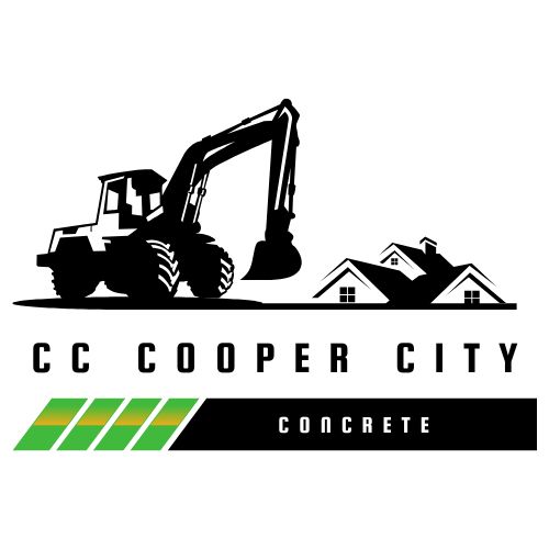 CC Cooper City Concrete logo